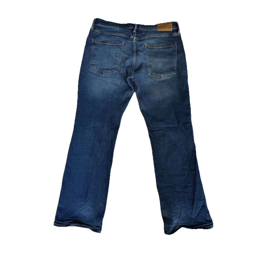 Mutual Weave Men's Stretch Bootcut Blue Jeans - Size 32x30